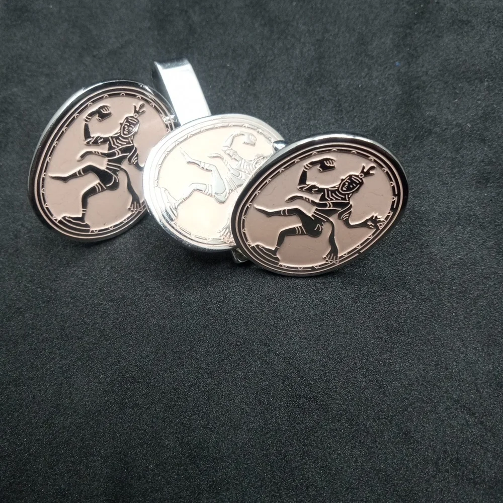 SWANK Tie Clip And Cuff Links Set